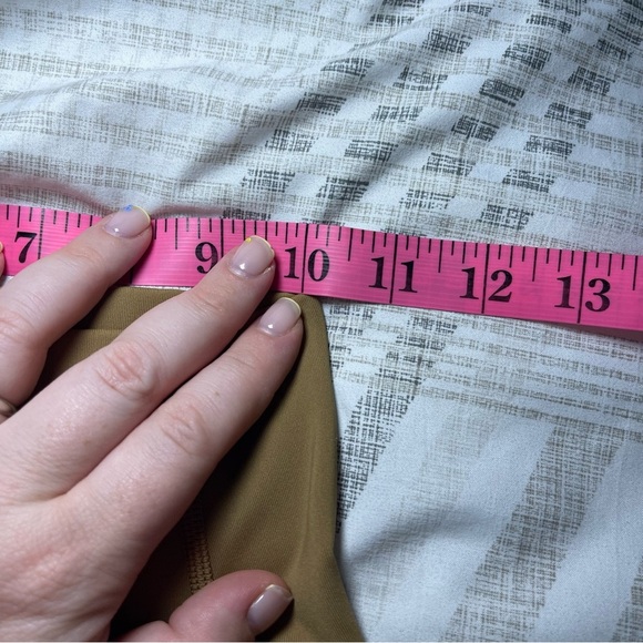 OFFLINE by Aerie Women’s mustard yellow 7/8 Ribbed Leggings Size S High Rise - Picture 8 of 10